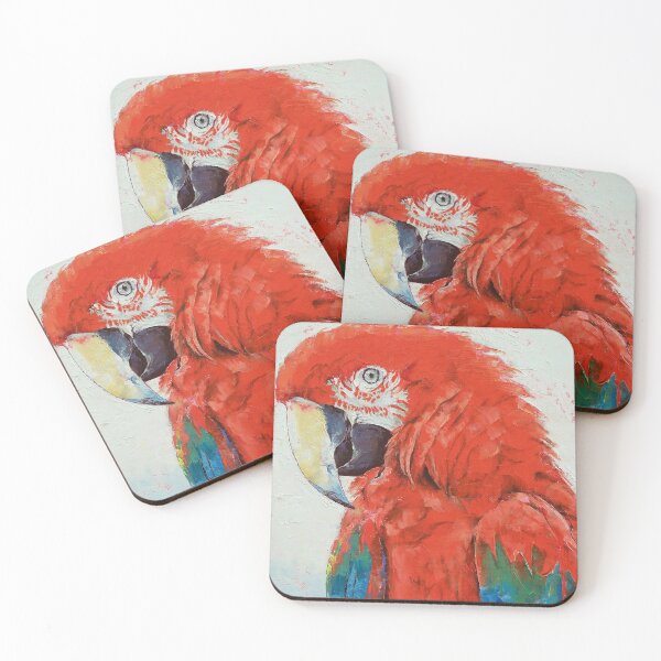 Item preview, Crimson Macaw designed and sold by Michael Creese.