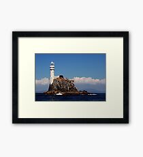 'Ireland's Teardrop' - the Fastnet Rock and lighthouse Framed Print