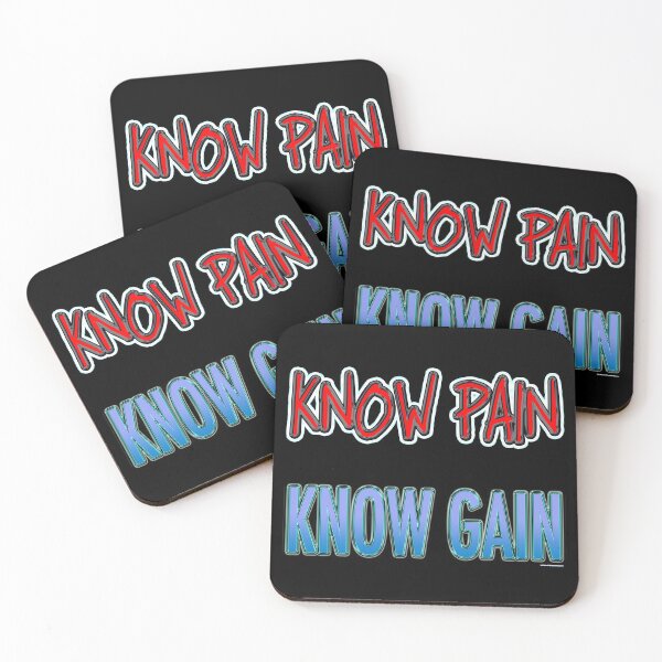 Item preview, Know Pain, Know Gain designed and sold by Marcus-Rufus.