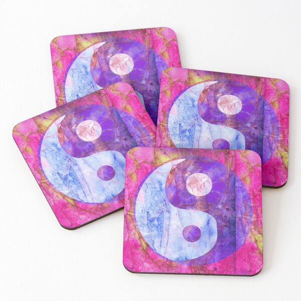 Item preview, Deep Blue Yin Yang Grunge designed and sold by MagickMama.