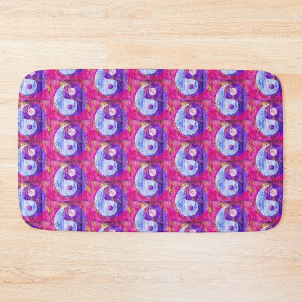 Item preview, Deep Blue Yin Yang Grunge designed and sold by MagickMama.
