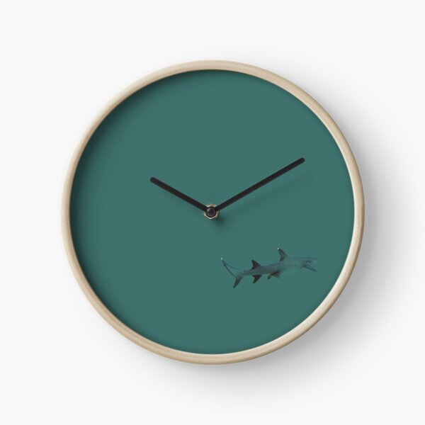 Whitetip Reef Shark Clock