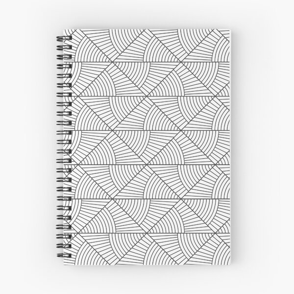 Item preview, Repeating geometric triangle pattern from striped elements. designed and sold by IndigoCat.