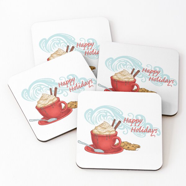 Item preview, Hot Chocolate Holiday Wishes designed and sold by katymakesthings.