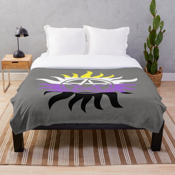 Aperçu de l'œuvre nonbinary supernatural winchester tattoo créée et vendue par Simplipride.