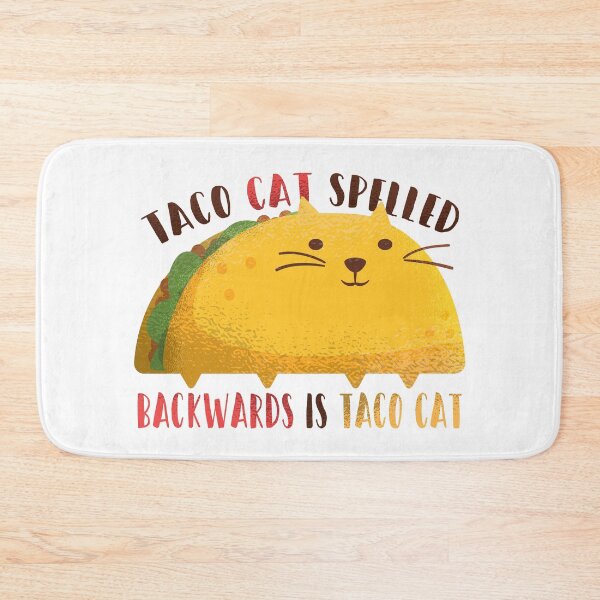 Item preview, Tacocat Spelled Backwards is Taco Cat designed and sold by Cute and Funny Animal Art Designs.