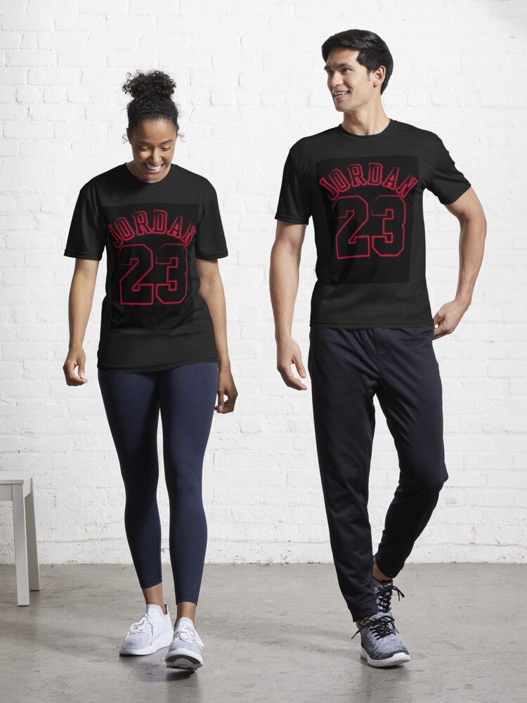 Michael Jordan 23 Active T-Shirt for Sale by quieltin
