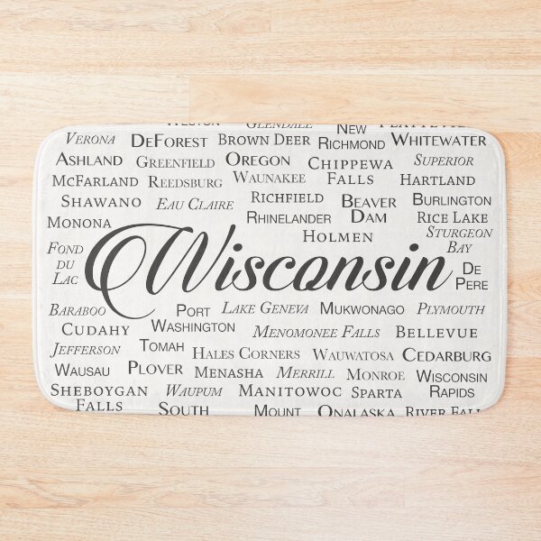 Artikelvorschau, Wisconsin entworfen und verkauft von FinlayMcNevin.