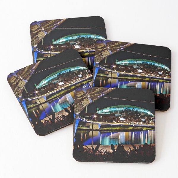 Item preview, The Portress, the new Adelaide Oval by night designed and sold by Cars around Adelaide.