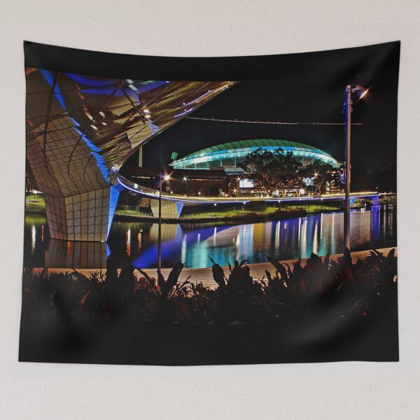 Item preview, The Portress, the new Adelaide Oval by night designed and sold by Cars around Adelaide.