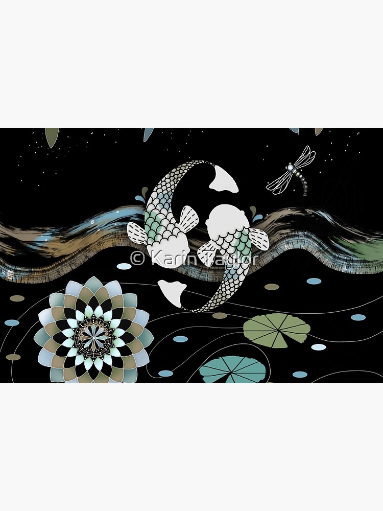 Lucky Koi Mandala by karin