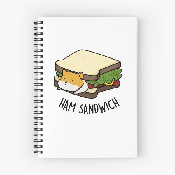 Item preview, Ham Sandwich Funny Hamster Puns designed and sold by punnybone.