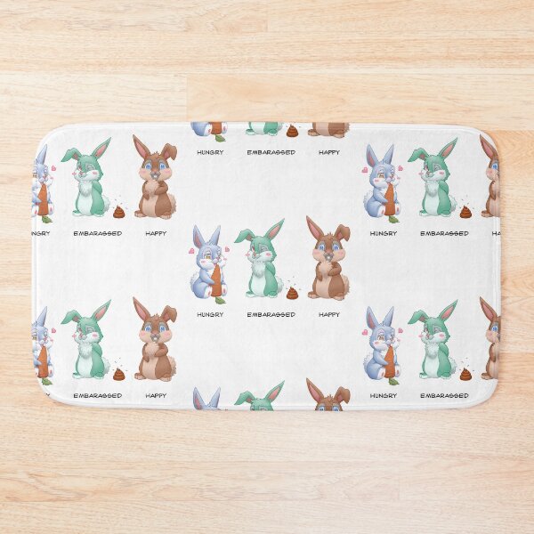 Item preview, Three adorable bunnies colored designed and sold by Cristiano Reina.