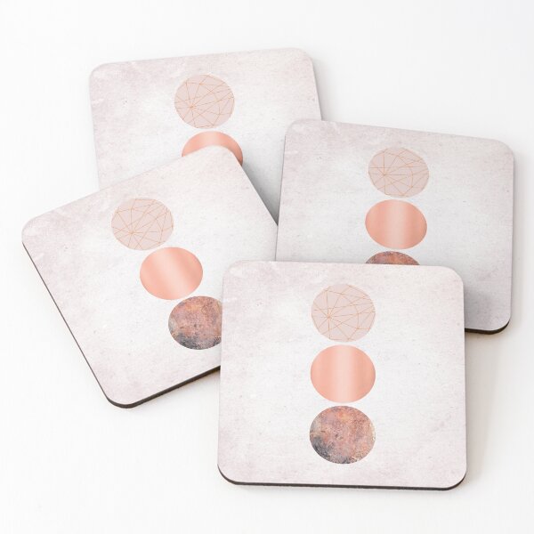 Item preview, Pink and Copper Minimalism designed and sold by UrbanEpiphany.