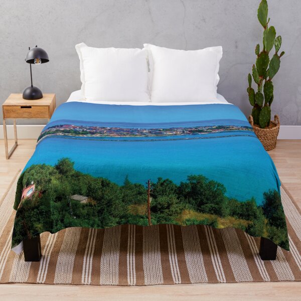 Item preview, Amazing Seaside Town View & Perfect Blue Sea designed and sold by BennEmm.