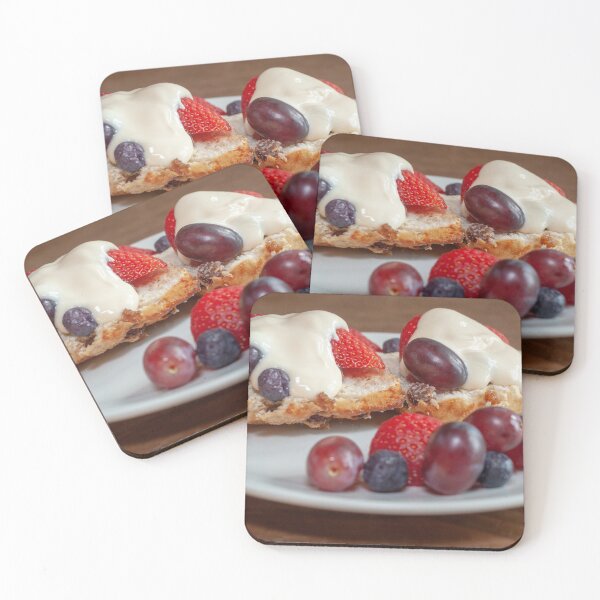 Item preview, Scone with Fresh Fruit and Cream Panorama designed and sold by shane22.