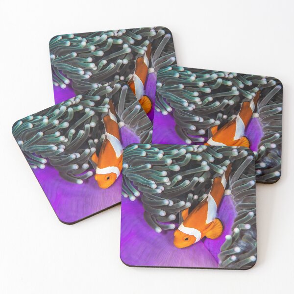 Item preview, Clownfish and Purple Anemone designed and sold by KarenWillshaw.