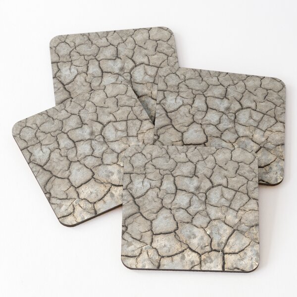 Item preview, A dried out and cracked riverbed designed and sold by Leighton Collins.