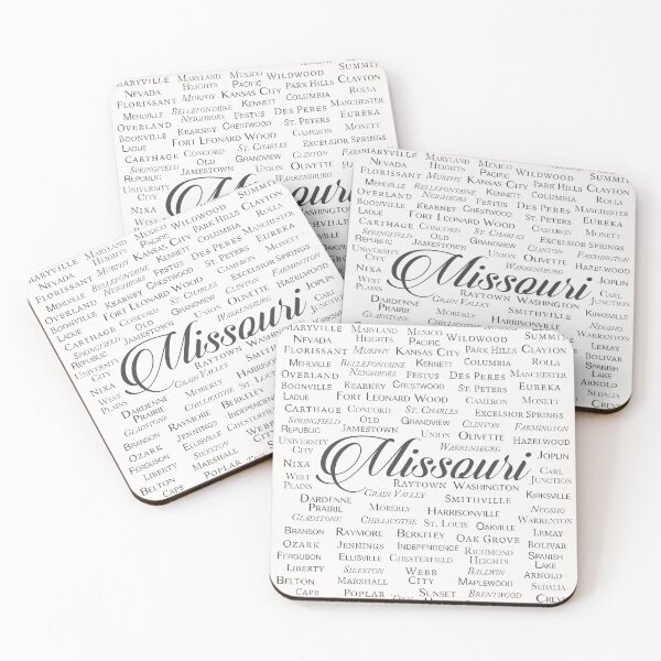 Missouri Coasters (Set of 4)