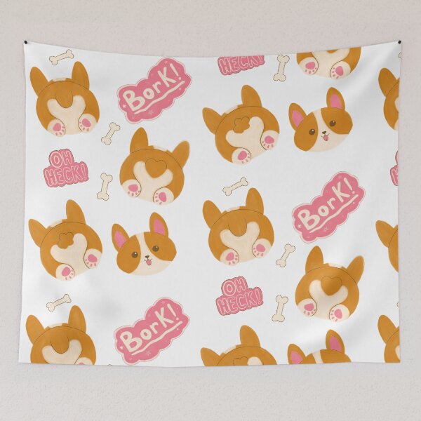 Item preview, Corgi Butts designed and sold by PaperBoatUK.