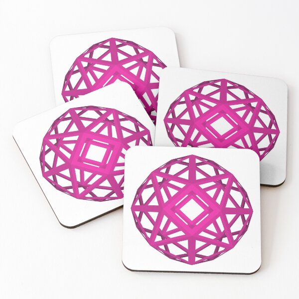 Item preview, GMTRX  magenta F54 skeletal polyhedron designed and sold by Seni Lawal.