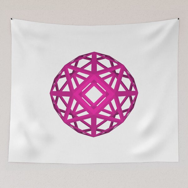 Item preview, GMTRX  magenta F54 skeletal polyhedron designed and sold by Seni Lawal.