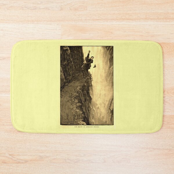 Item preview, Death Of Sherlock Holmes - (Final Problem Vintage Illustration) designed and sold by CrimeLab.