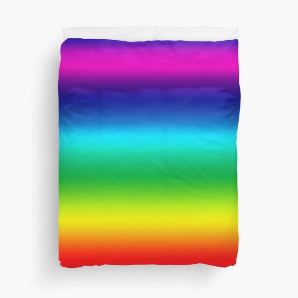 Rainbow Duvet Bedspread Duvet Cover