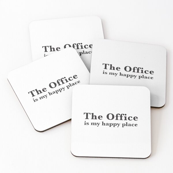 Item preview, The office is my happy place designed and sold by jazzydevil.
