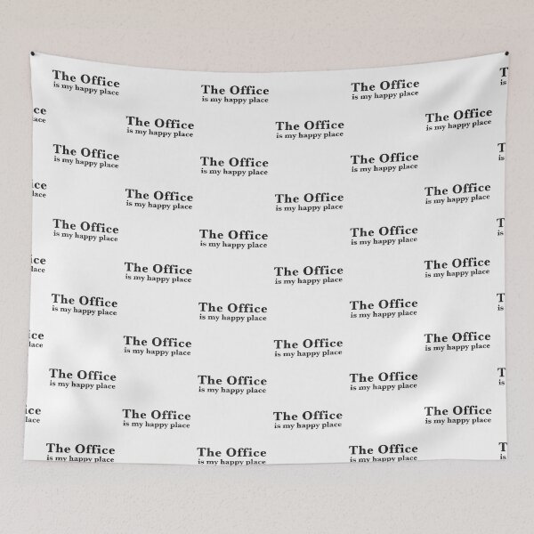 Item preview, The office is my happy place designed and sold by jazzydevil.