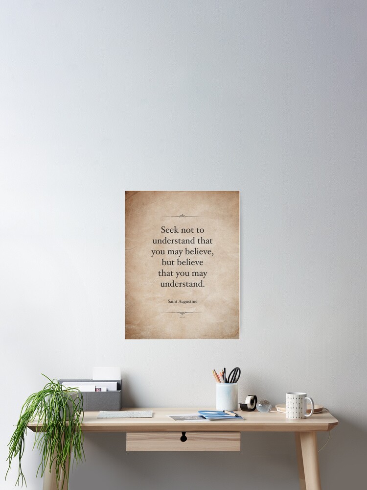 Alternate view of St. Augustine Poster