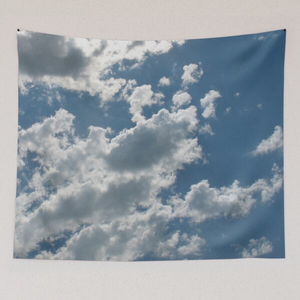 Item preview, Blue Sky Clouds Beautiful Duvet Bed Cover designed and sold by deanworld.