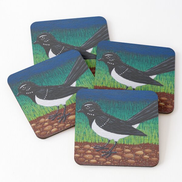 Item preview, Willy Wagtail on the garden path designed and sold by Soozie Wray.