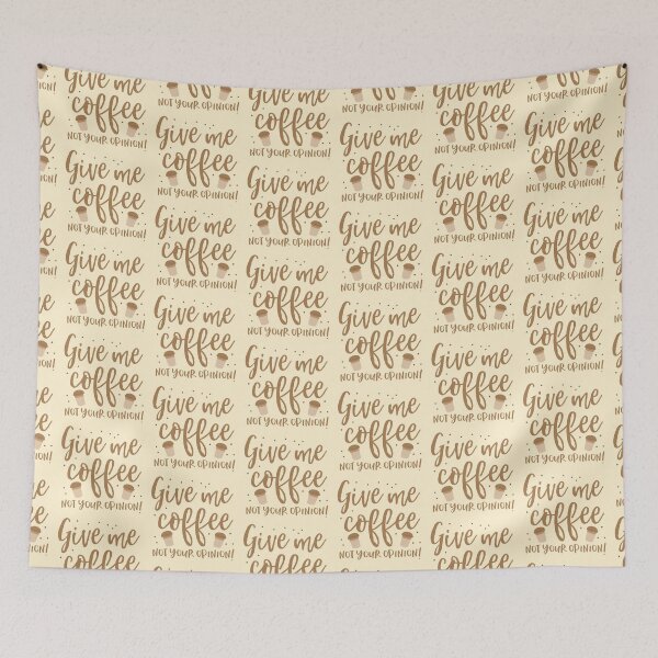 Item preview, Give me coffee, not your opinion designed and sold by jazzydevil.