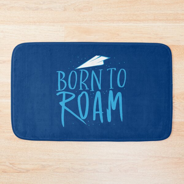 Item preview, Born to roam with paper plane designed and sold by jazzydevil.