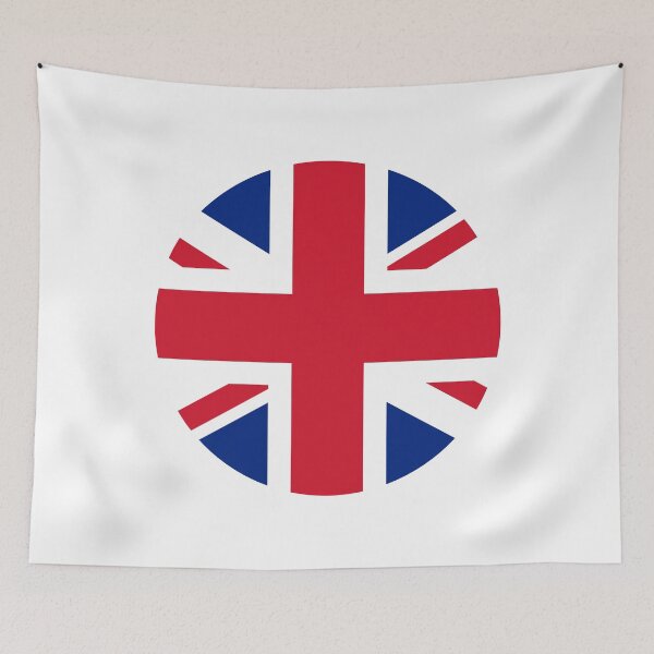 Item preview, Union Jack Round Logo designed and sold by shavenmonkeys.