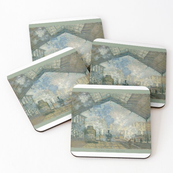 Item preview,  Claude Monet - Saint-Lazare Station (1877) designed and sold by knightsydesign.