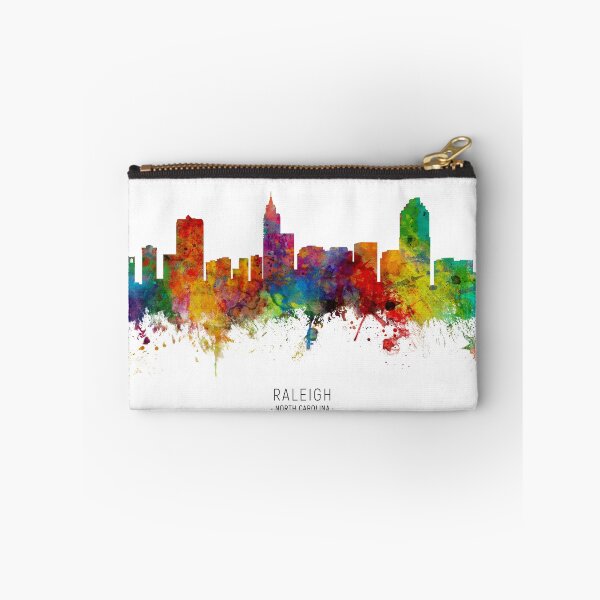 Item preview, Raleigh North Carolina Skyline designed and sold by ArtPrints.