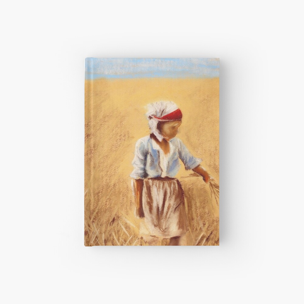 A Girl In a Field Hardcover Journal