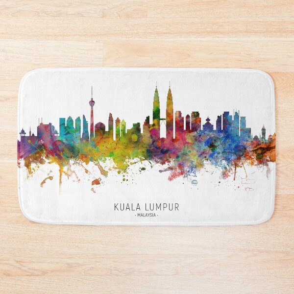 Item preview, Kuala Lumpur Malaysia Skyline designed and sold by ArtPrints.