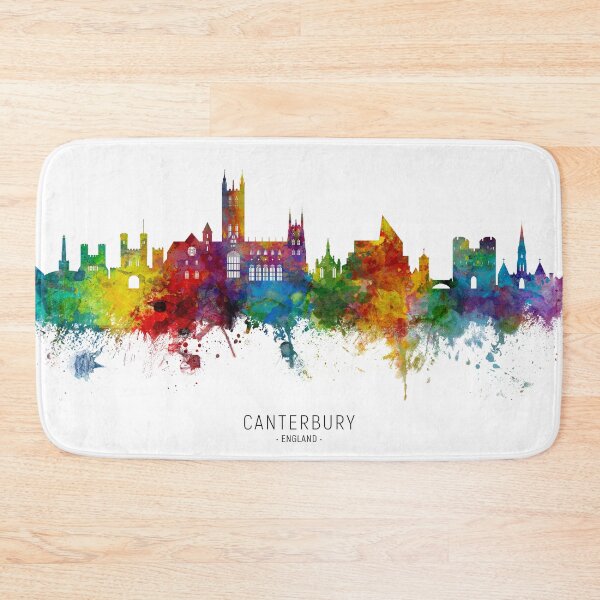 Item preview, Canterbury England Skyline designed and sold by ArtPrints.