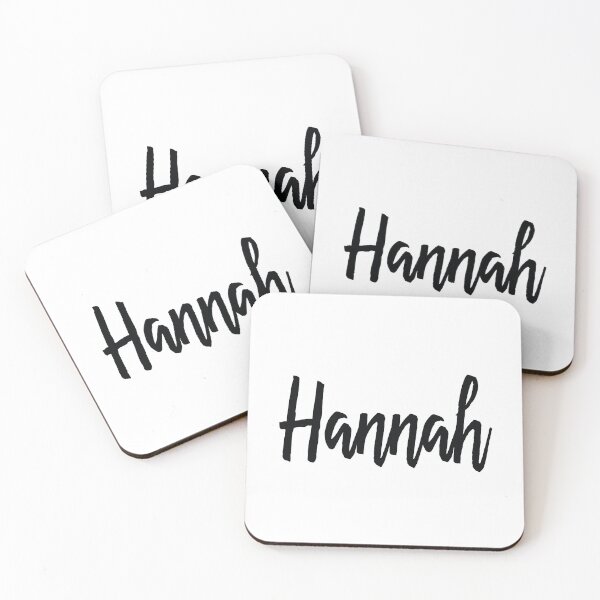 Item preview, Hannah.  My Name is Hannah. Hana designed and sold by ProjectX23.
