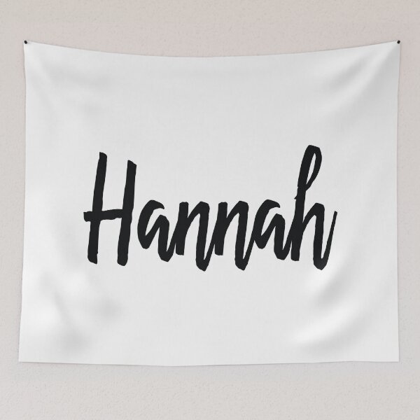 Item preview, Hannah.  My Name is Hannah. Hana designed and sold by ProjectX23.