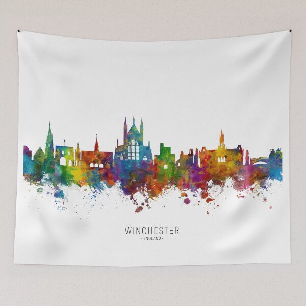 Item preview, Winchester England Skyline designed and sold by ArtPrints.