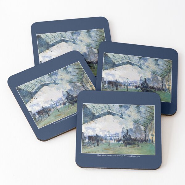 Item preview, Claude Monet - Saint-Lazare Station (1977) designed and sold by knightsydesign.
