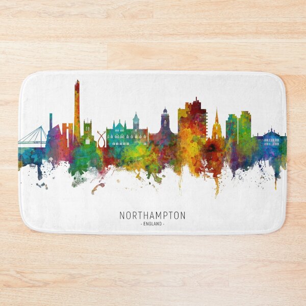 Item preview, Northampton England Skyline designed and sold by ArtPrints.