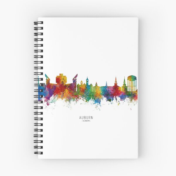 Item preview, Auburn Alabama Skyline designed and sold by ArtPrints.