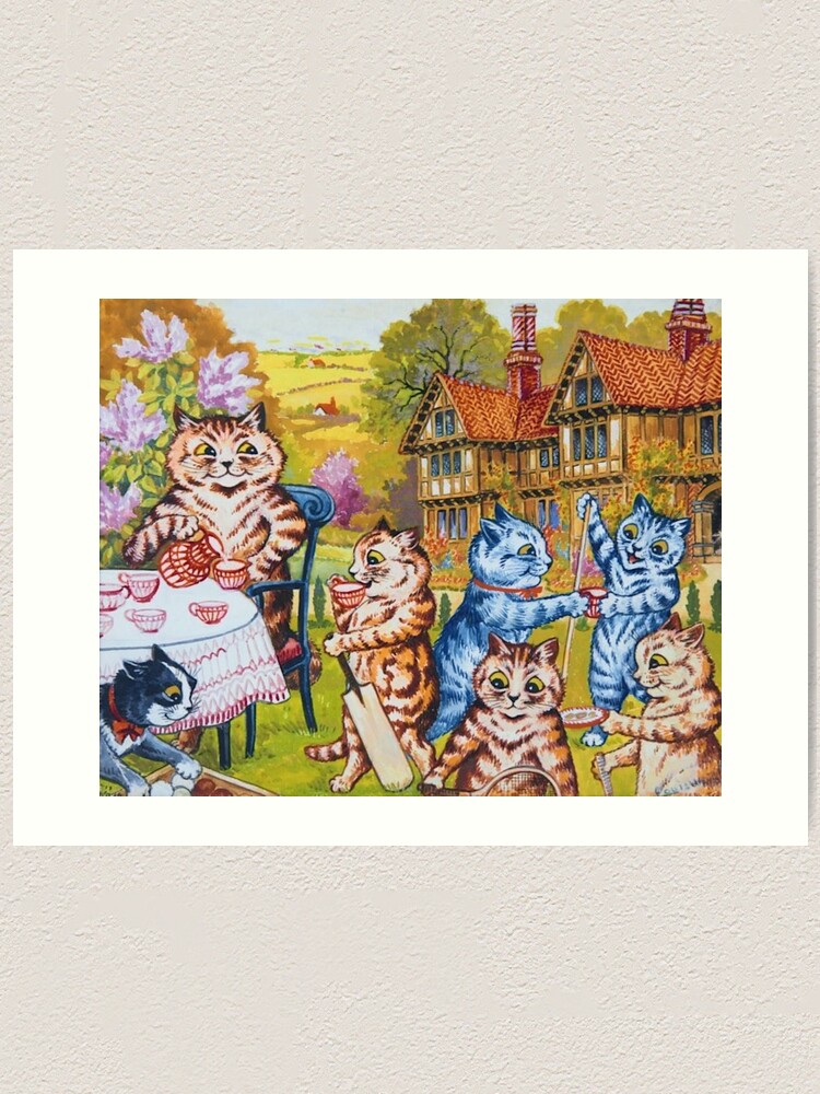 A Summer Tea Party Art Print