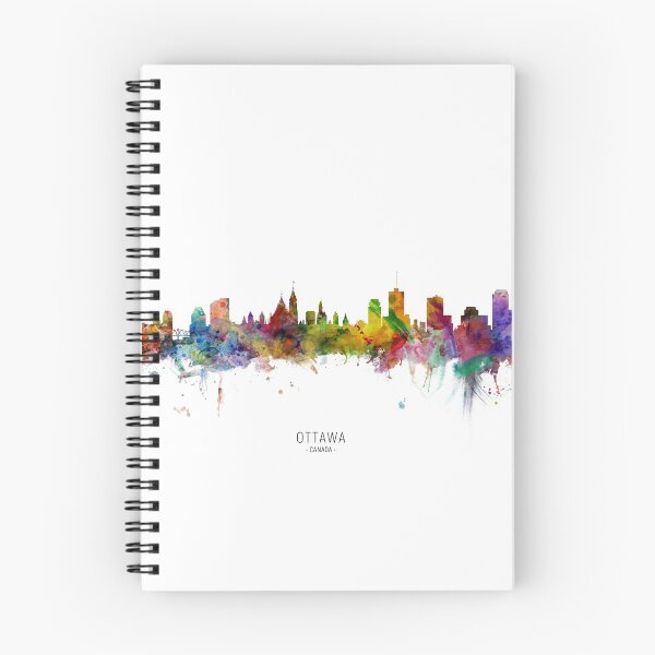 Artikelvorschau, Ottawa Canada Skyline entworfen und verkauft von ArtPrints.