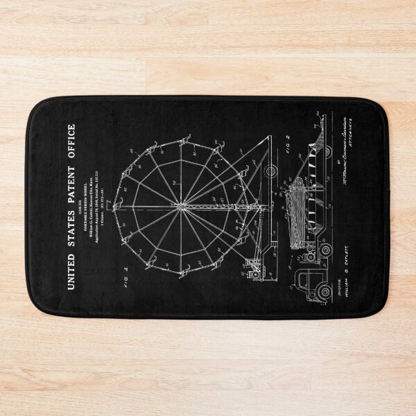 Artikelvorschau, Ferris Wheel Patent - Schwarz entworfen und verkauft von FinlayMcNevin.